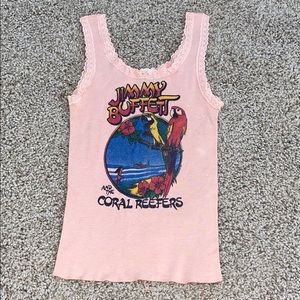 VINTAGE Jimmy Buffett and the Coral Reefers Tank